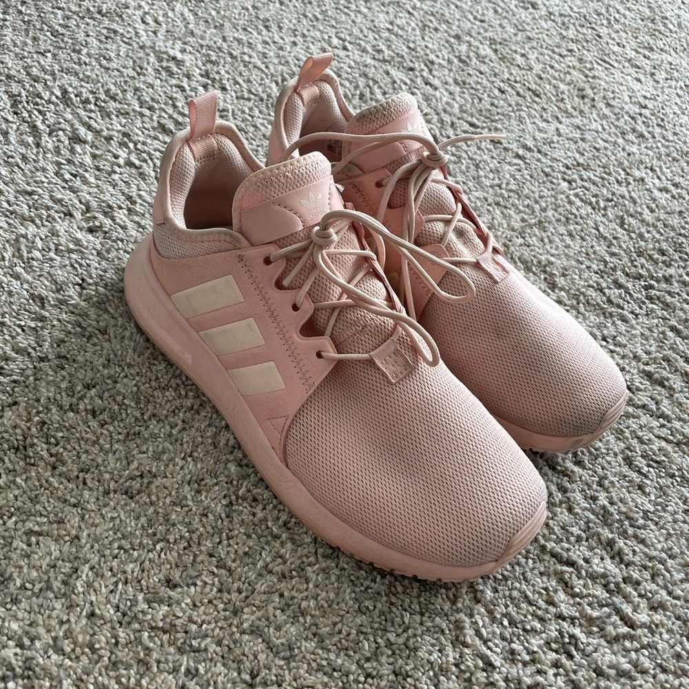 Pink Adidas shoes